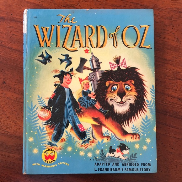 Estate Other - THE WIZARD OF OZ 1951 Vintage Wonder Book